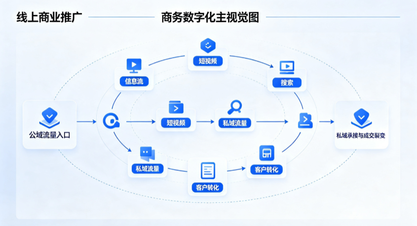 阳城县线上商业推广怎么做？全域流量闭环搭建与低成本转化实战指南